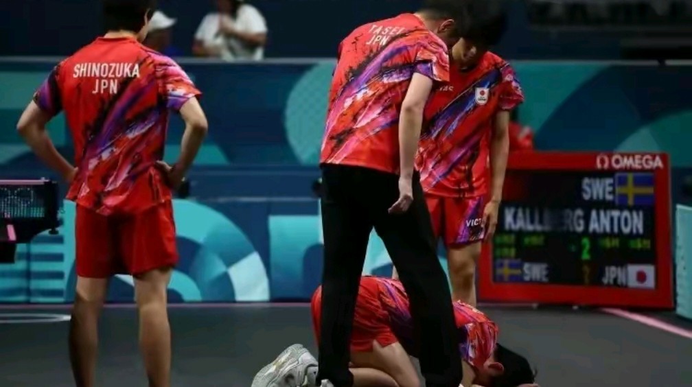 英格兰队完胜瑞典队,张本智和带队取胜 英格兰队完胜瑞典队,张本智和带队取胜