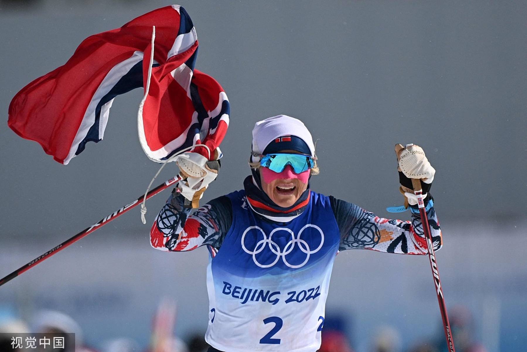 挪威选手在越野滑雪比赛中晋级 挪威选手在越野滑雪比赛中晋级