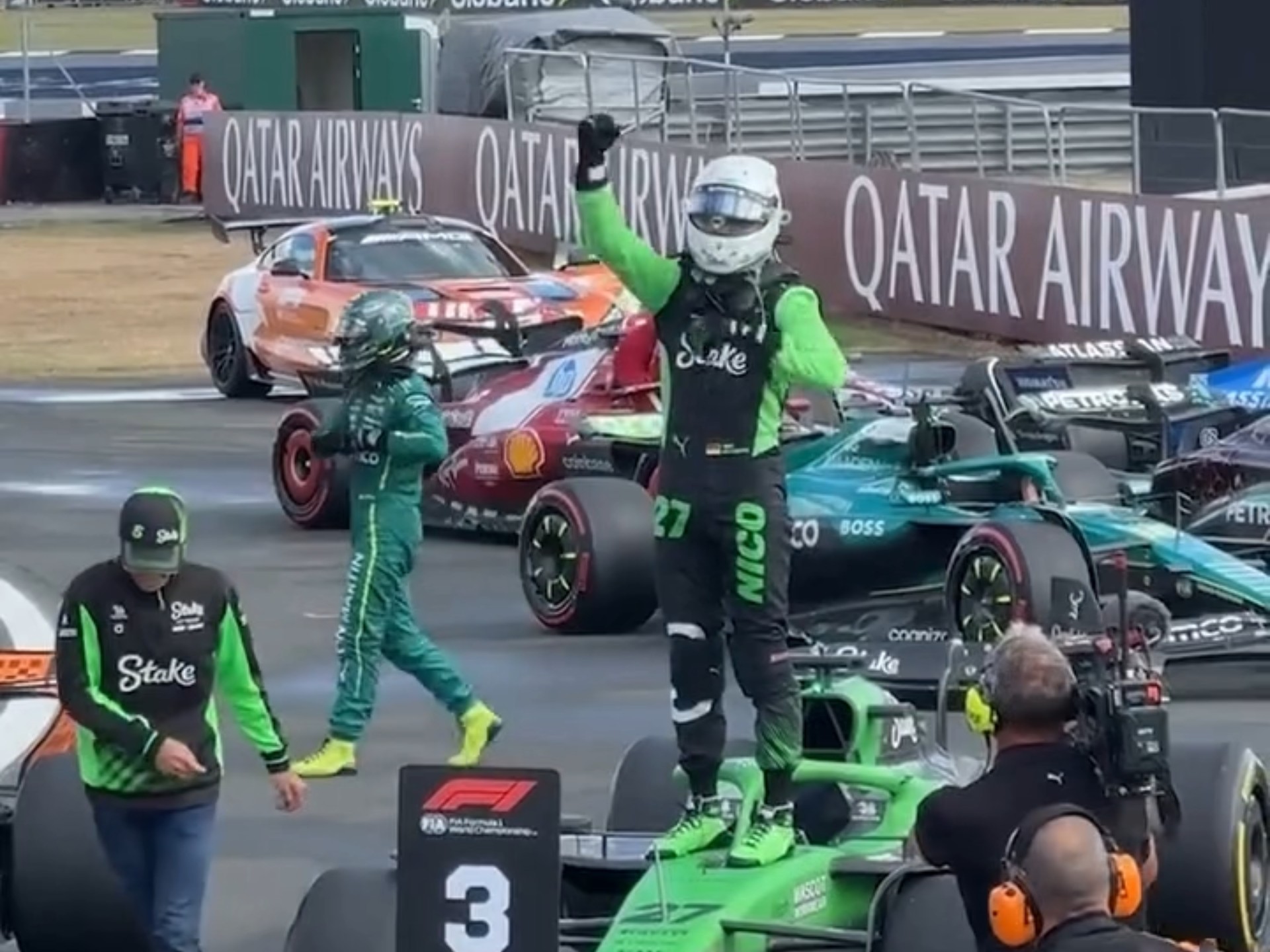 法拉利轻取索伯车队，佩雷兹刷新纪录